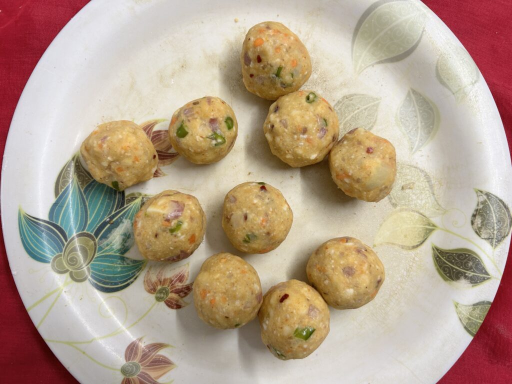 Bread Cheese Balls Preparation